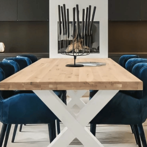 MESA DE COMEDOR MADERA X LOFT 140X80