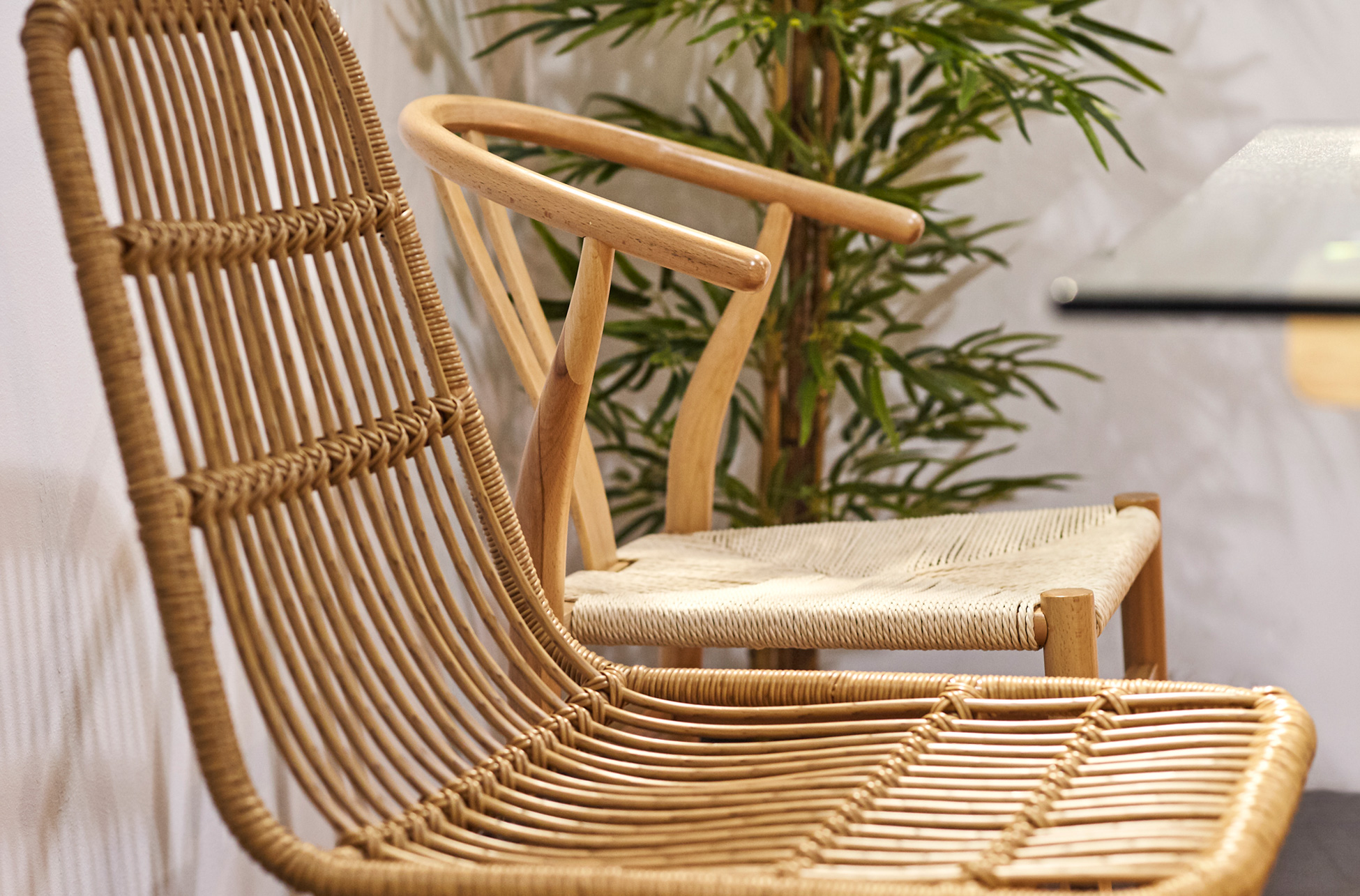 SILLA THAI RATÁN SINTETICO CALIDAD VALIDA PARA EXTERIOR - Imagen 2