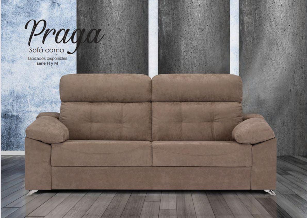 SOFÁ MOD PRADA. CAMA ITALIANO CON COLCHON (Ver colores)