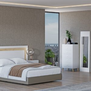 PACK DORMITORIO OPORTO Blanco&Roble