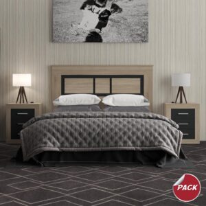 PACK DORMITORIO SARA CAMBRIAM&GRAFITO