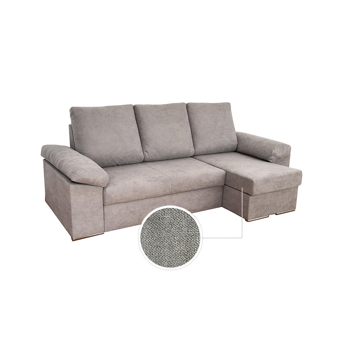 SOFA CHAISELONGUE CAMA REVERSIBLE MOD TUCAN 250CM - Imagen 2