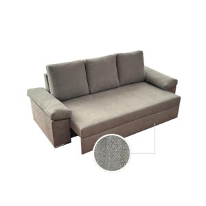 SOFÁ CAMA TUCAN 250 CM GRIS CLARO