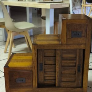 MUEBLE ESCALERA DE TECA MOYCOR