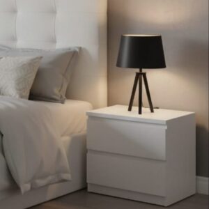 MESA DE NOCHEECO 2 CAJONES 48X50X40 CM GP 022
