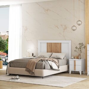 PACK DORMITORIO LISBOA BLANCO & ROBLE