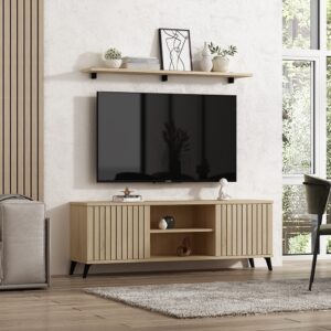 MUEBLE TV MOD BOLONIA ROBLE PEGASUS 160CM