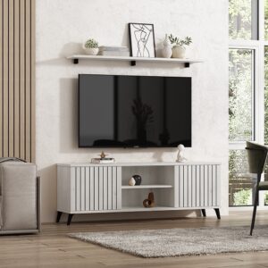 MUEBLE TV MOD BOLONIA ROBLE NÓRDICO 160CM