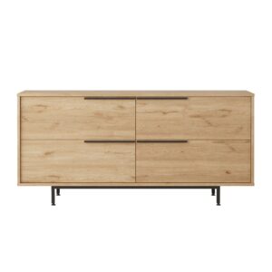 APARADOR 4 PUERTAS GQ 023 ROBLE SEPET 160 CM