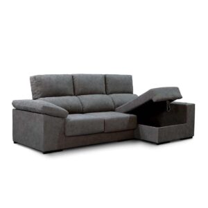CHAISELONGUE MURCIA 260 CM CON ARCON COLOR UNICO