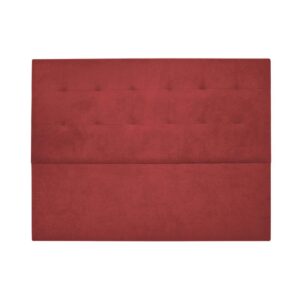 CABECERO DE TELA COLOR ROJO (VER VARIAS MEDIDAS)